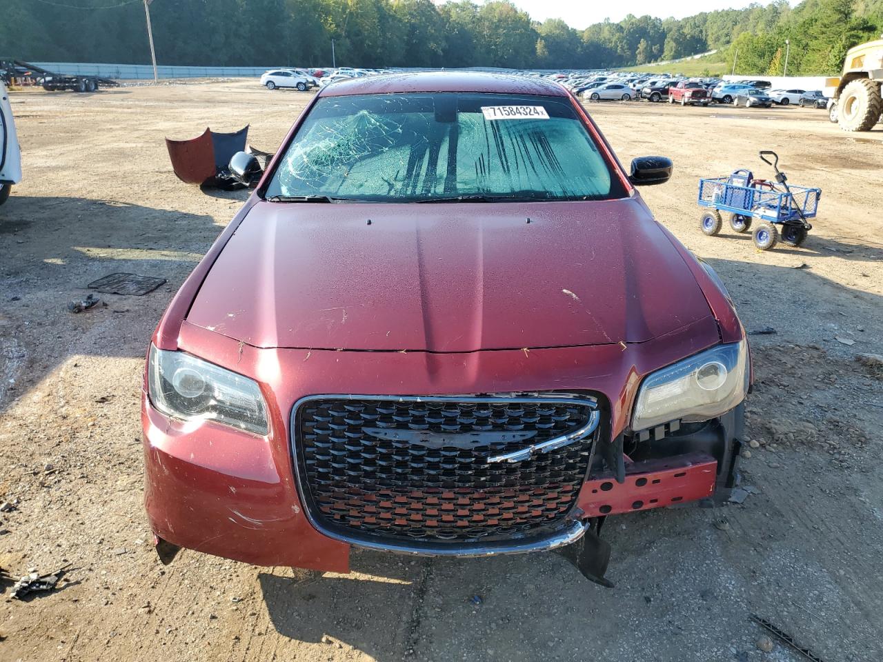 2019 Chrysler 300 VIN 2C3CCAAG2KH727245 Copart auction photo, all over damage thumbnail 5