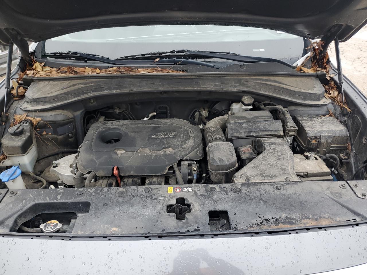 2020 Hyundai Santa Fe VIN 5NMS23AD4LH164670 Copart auction photo, rear end / side damage thumbnail 12