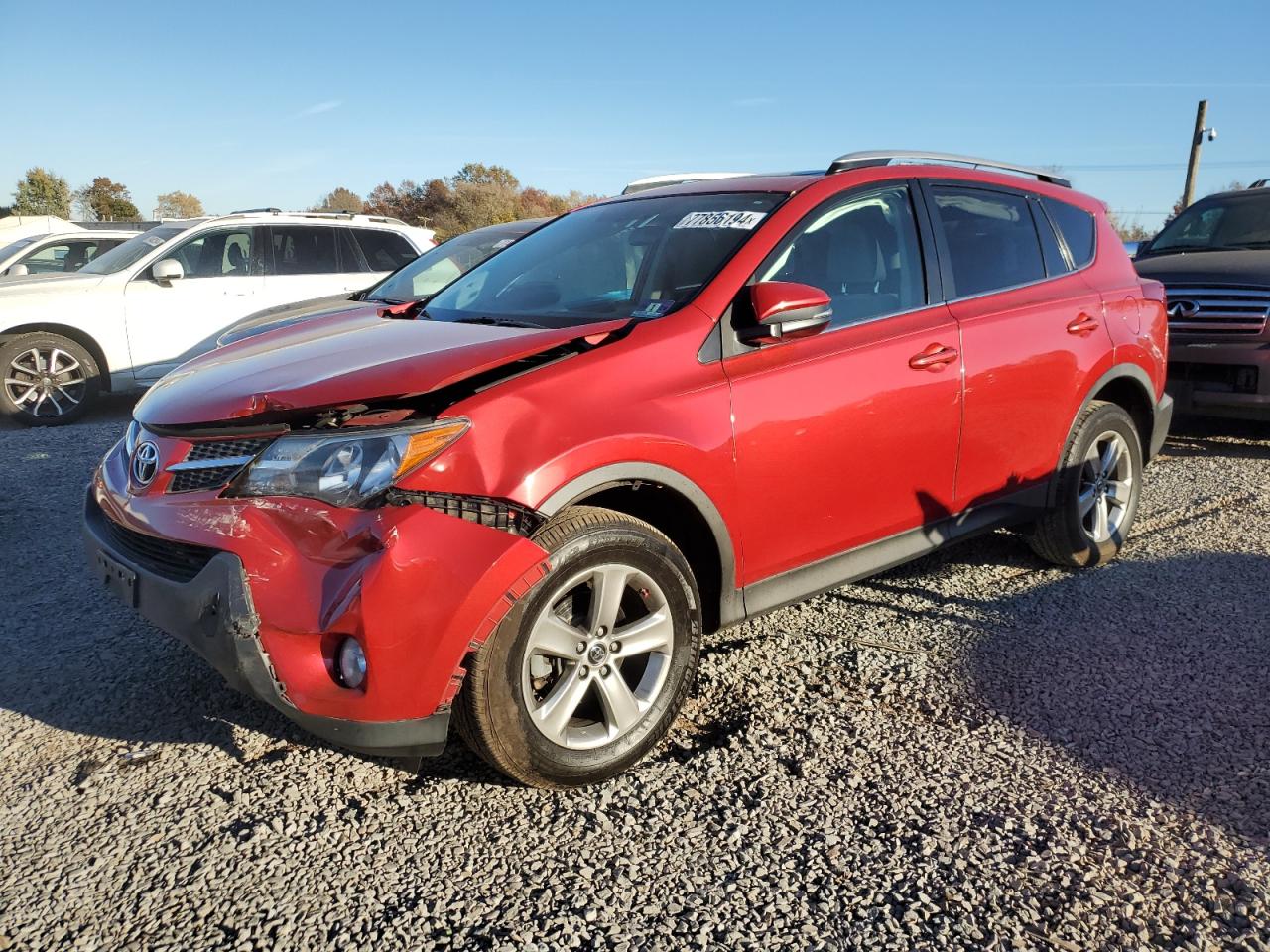 2015 Toyota RAV 4 VIN 2T3RFREV0FW274981