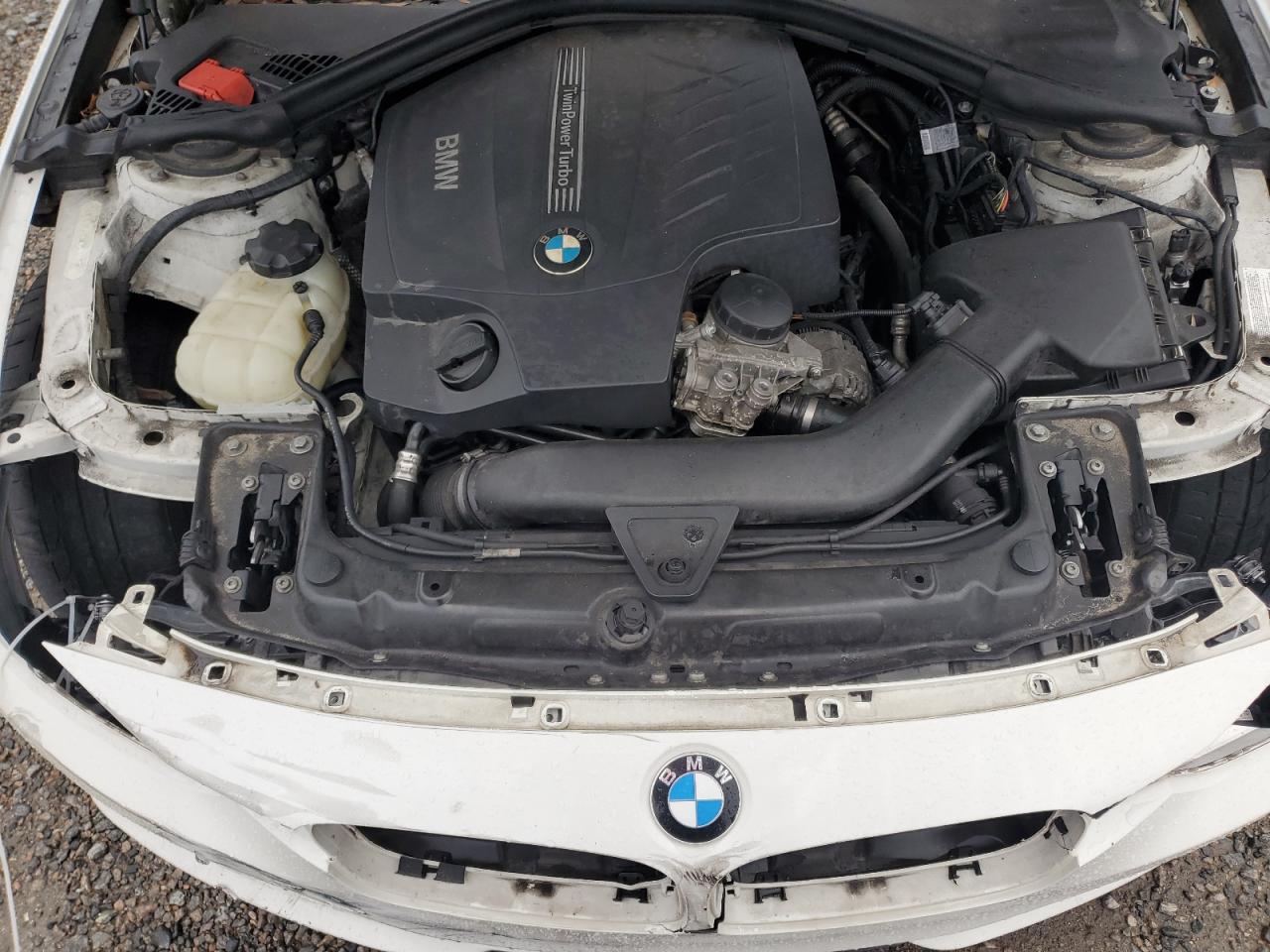 2013 BMW 3er VIN WBA3A9C5XDF475077 Copart auction photo, front end damage thumbnail 11