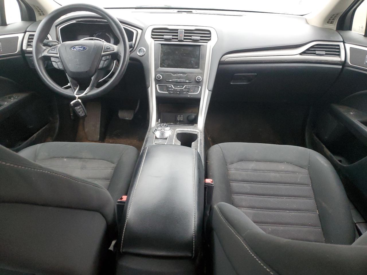 2020 Ford Fusion VIN 3FA6P0T90LR180185 Copart auction photo, front end damage thumbnail 8