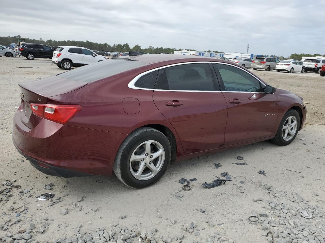 2016 Chevrolet Malibu VIN 1G1ZB5ST0GF306668 Copart auction photo, front end damage thumbnail 3