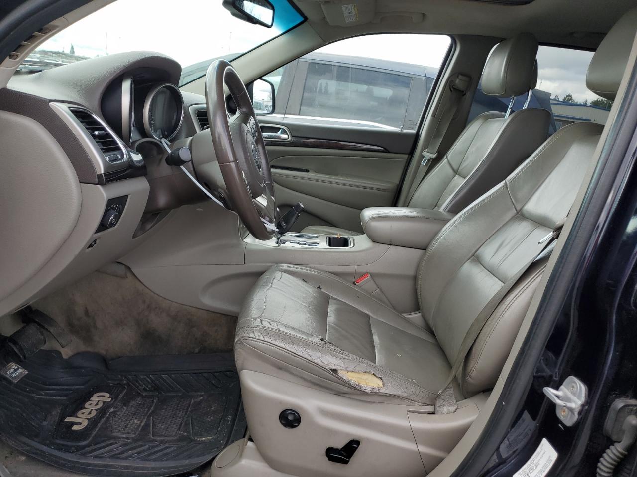 2011 Jeep Grand Cherokee VIN 1J4RR4GGXBC609552 Copart auction photo, side / mechanical damage thumbnail 7