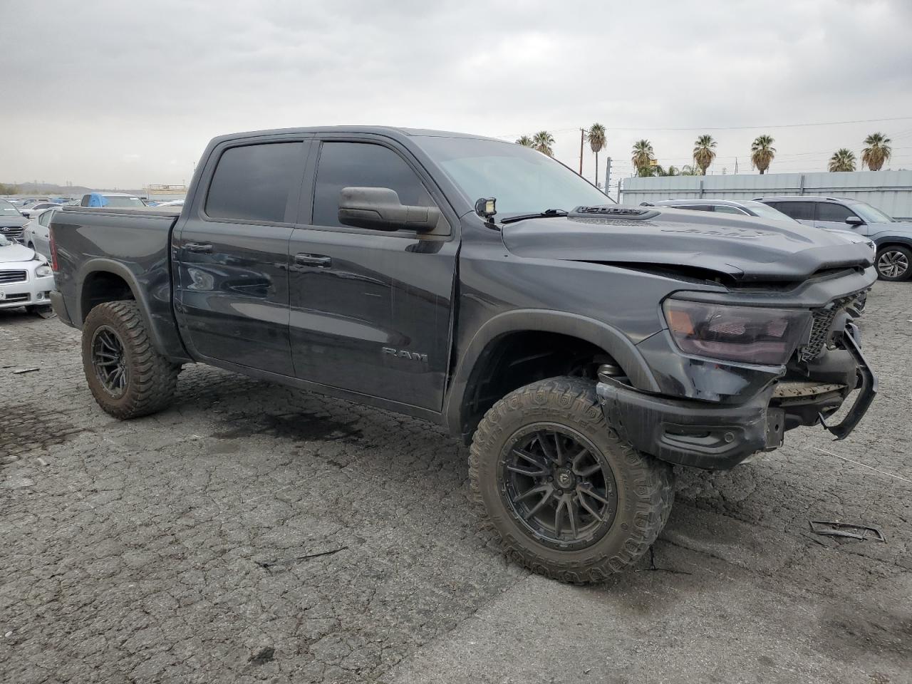2019 RAM 1500 VIN 1C6SRFLT7KN662887 Copart auction photo, front end damage thumbnail 4