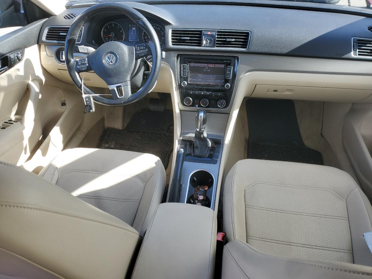 2014 Volkswagen Passat VIN 1VWBT7A30EC059974 Copart auction photo, side damage thumbnail 8