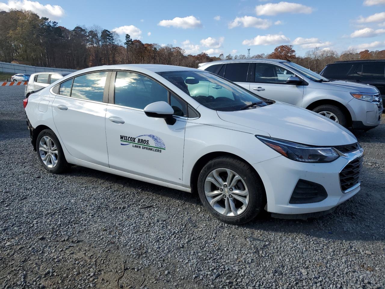 2019 Chevrolet Cruze VIN 1G1BE5SM0K7147445 Copart auction photo, rear end damage thumbnail 4