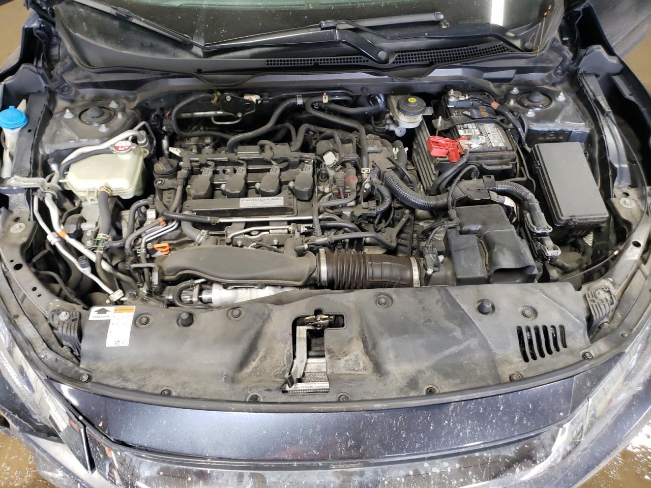 2016 Honda Civic VIN 19XFC1F7XGE017563 Copart auction photo, front end damage thumbnail 11