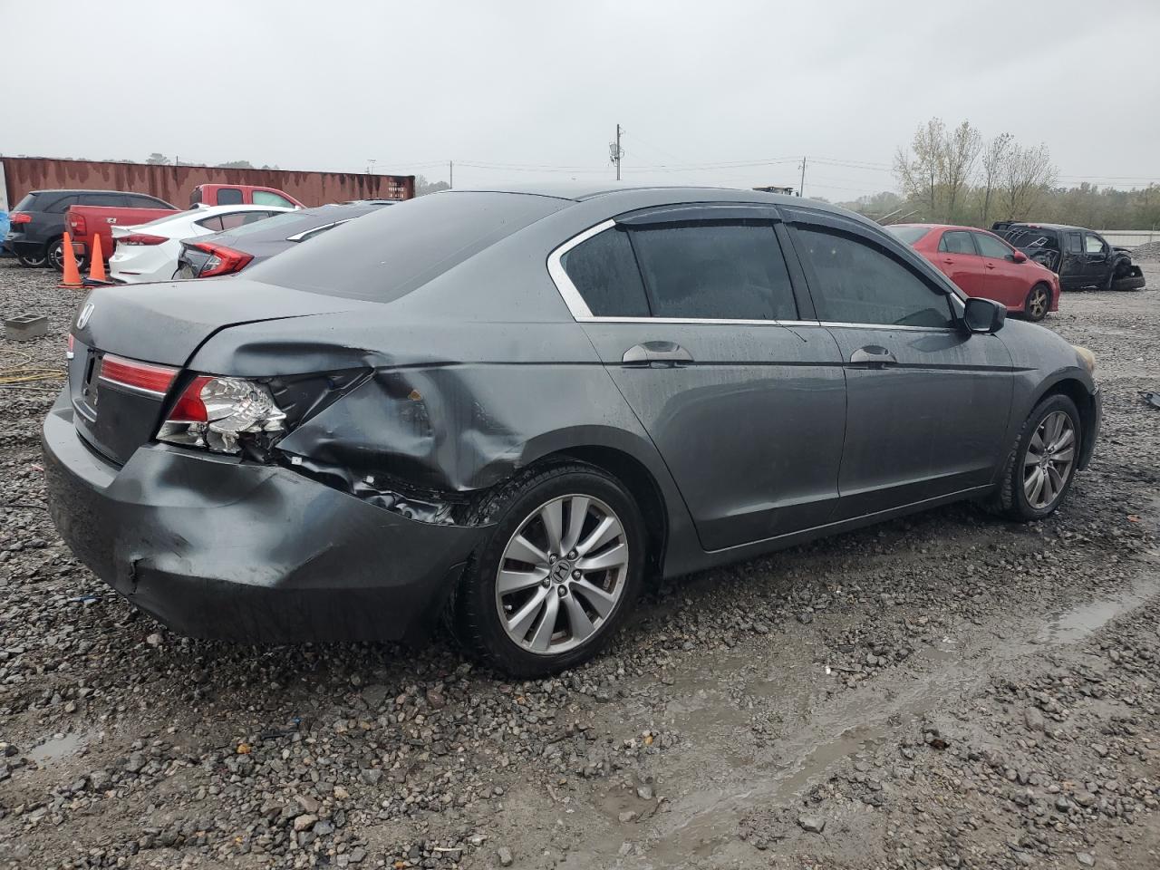 2012 Honda Accord VIN 1HGCP2F7XCA029238 Copart auction photo, rear end damage thumbnail 3