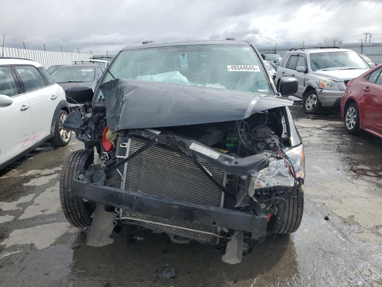 2012 Chrysler Town & Country VIN 2C4RC1BG6CR251579 Copart auction photo, front end damage thumbnail 5