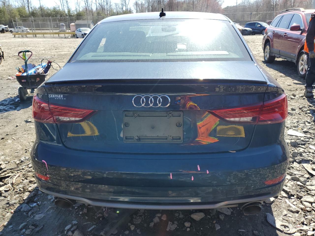 2018 Audi A3 VIN WAUJ8GFF3J1008507 Copart auction photo, front end damage thumbnail 6