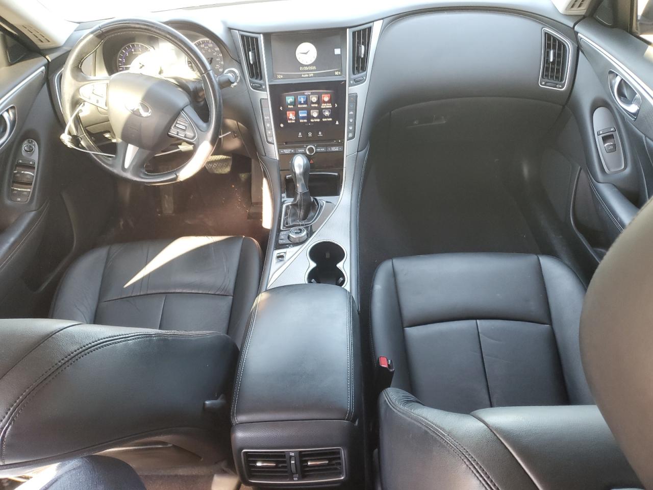 2014 Infiniti Q50 VIN JN1BV7AP7EM683834 Copart auction photo, front end / minor dent/scratches damage thumbnail 8