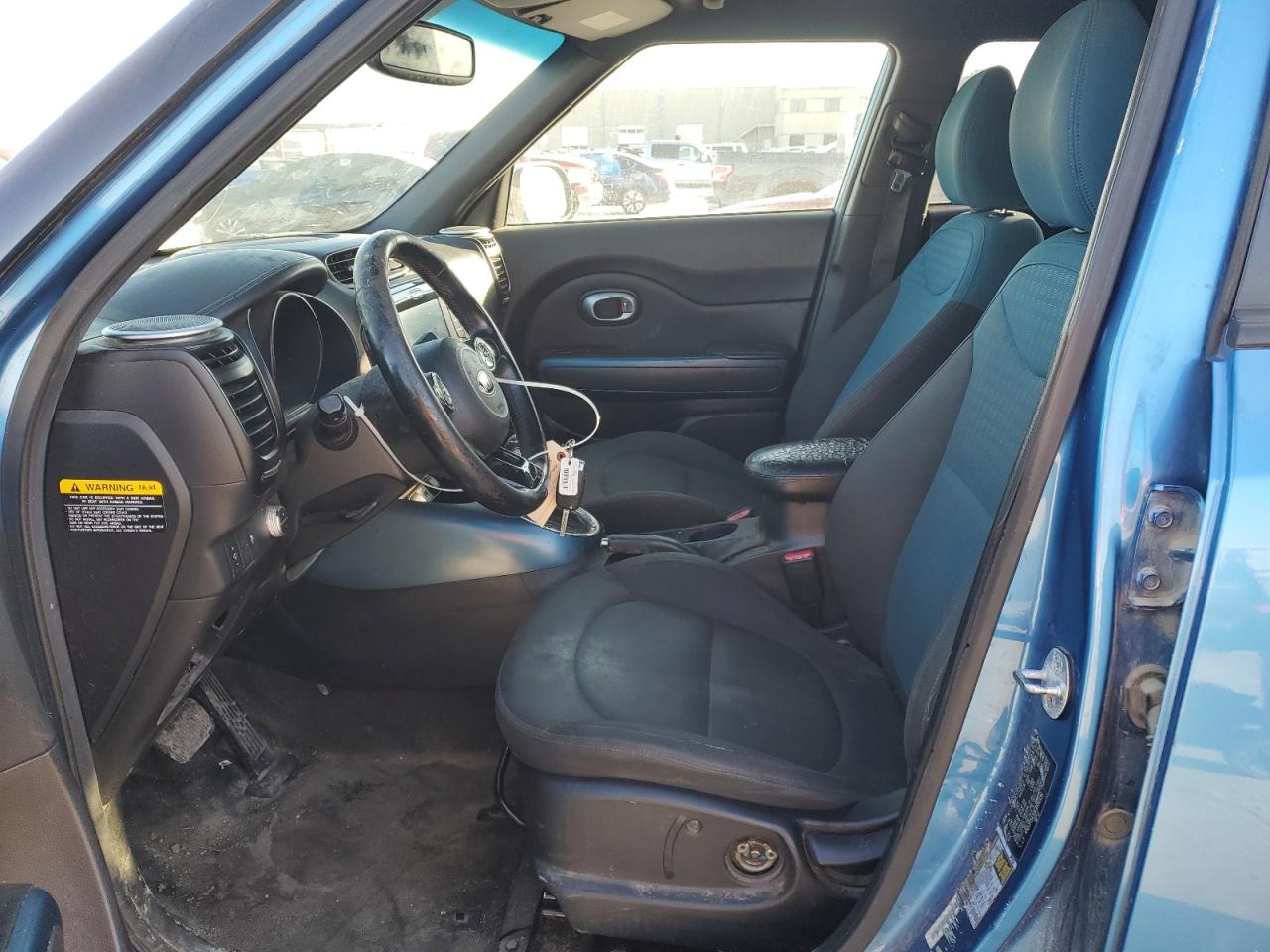 2015 KIA Soul VIN KNDJP3A50F7150136 Copart auction photo, front end / hail damage thumbnail 7