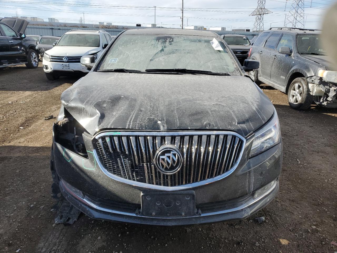 2015 Buick LaCrosse VIN 1G4GF5G30FF267392 Copart auction photo, front end / rear end damage thumbnail 5