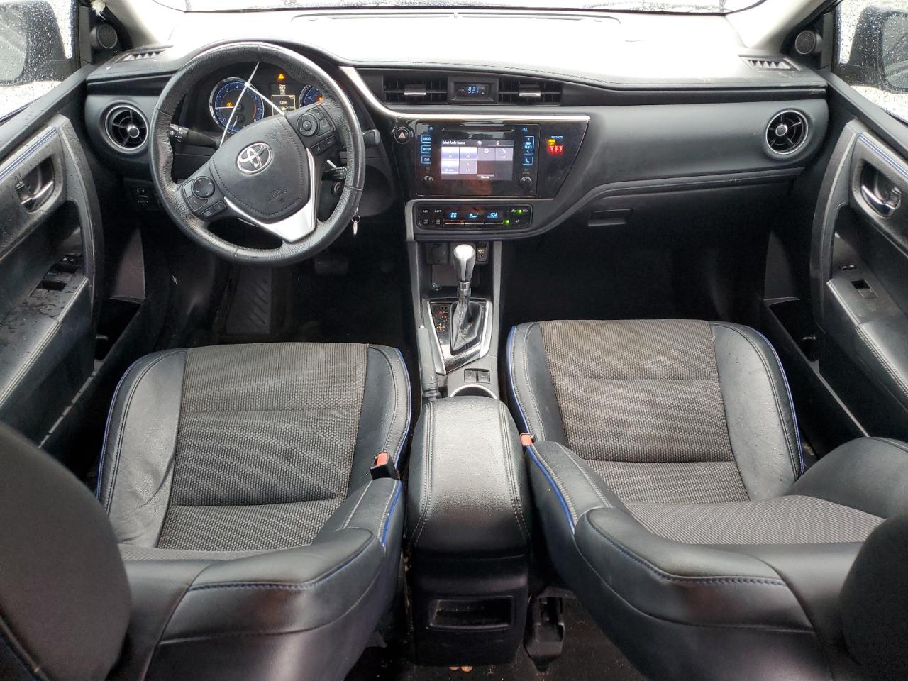 2018 Toyota Corolla VIN 2T1BURHE6JC010797 Copart auction photo, all over damage thumbnail 8