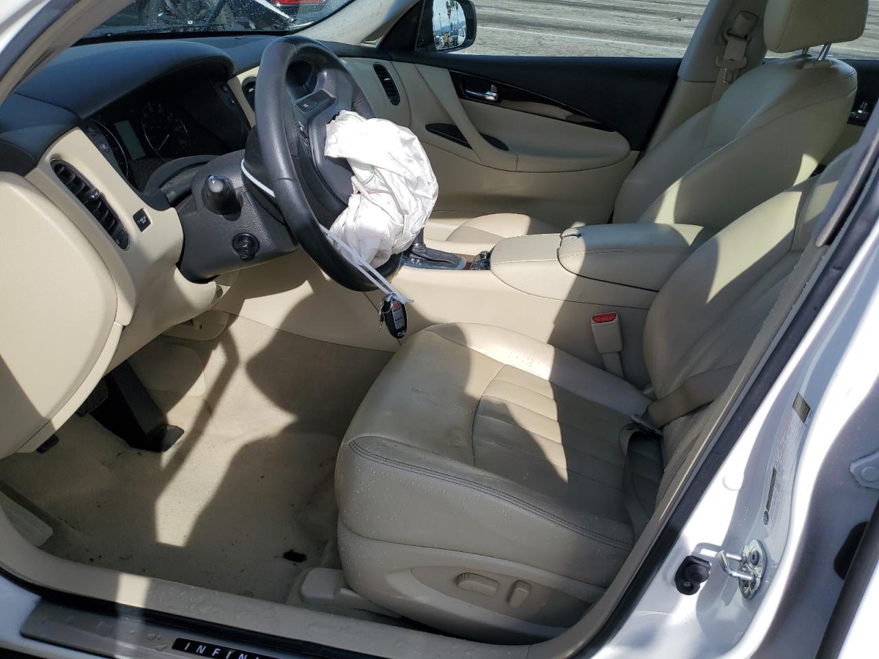 2017 Infiniti QX50 VIN JN1BJ0RR8HM411080 Copart auction photo, front end / minor dent/scratches damage thumbnail 7