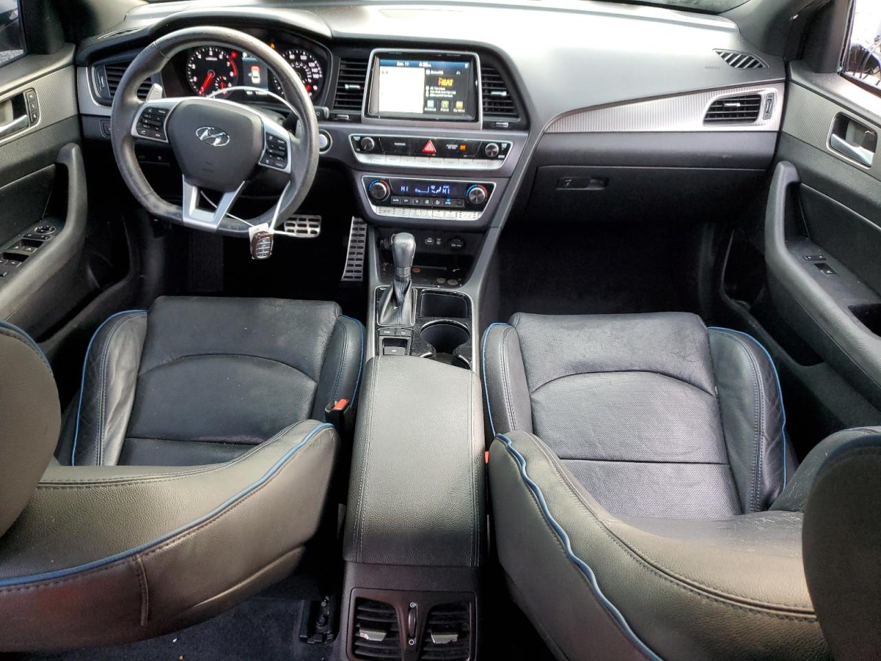 2019 Hyundai Sonata VIN 5NPE34AB5KH795606 Copart auction photo, all over damage thumbnail 8