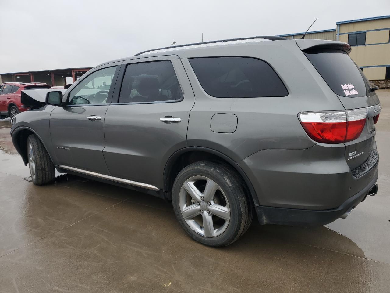 2012 Dodge Durango VIN 1C4SDHET8CC100283 Copart auction photo, front end damage thumbnail 2