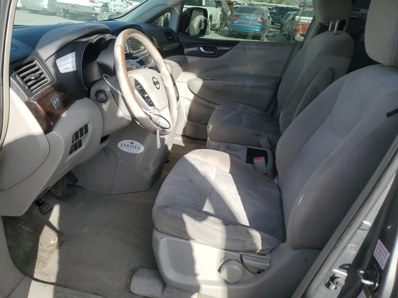 2016 Nissan Quest VIN JN8AE2KP9G9150548 Copart auction photo, side / front end damage thumbnail 7