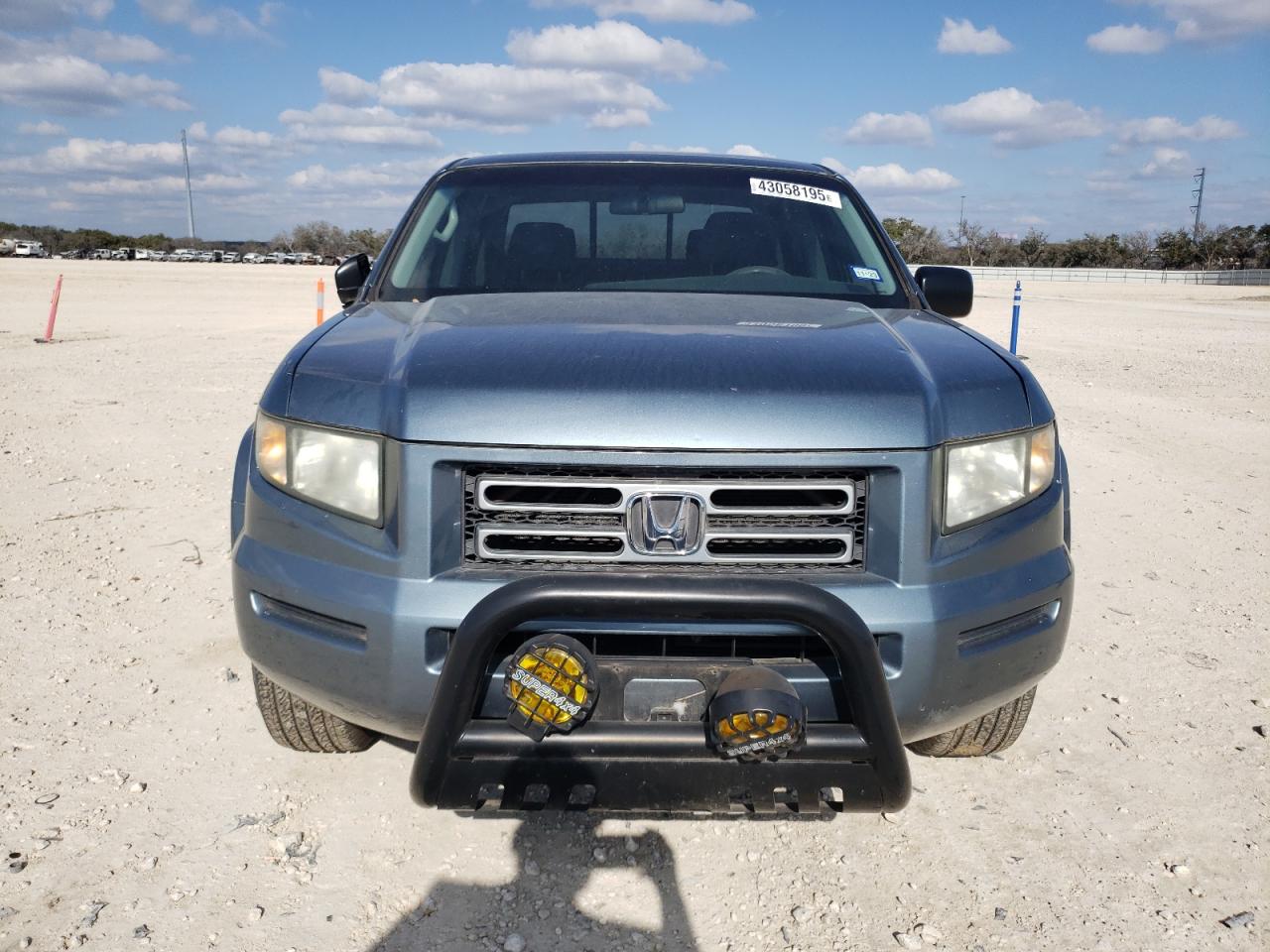 2007 Honda Ridgeline VIN 2HJYK16207H528148 Copart auction photo, hail damage thumbnail 5