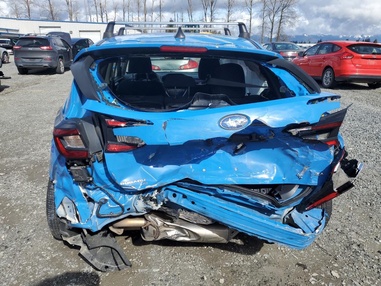 2024 Subaru Impreza VIN JF1GUAFC6R8238546 Copart auction photo, rear end / side damage thumbnail 6