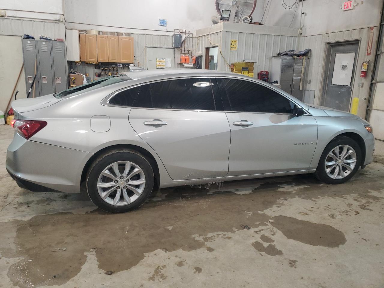2022 Chevrolet Malibu VIN 1G1ZD5STXNF123687 Copart auction photo, vandalism damage thumbnail 3
