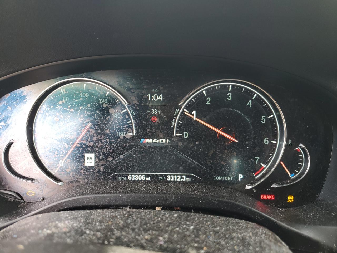 2019 BMW X3 VIN 5UXTS3C59K0Z03846 Copart auction photo, all over damage thumbnail 9