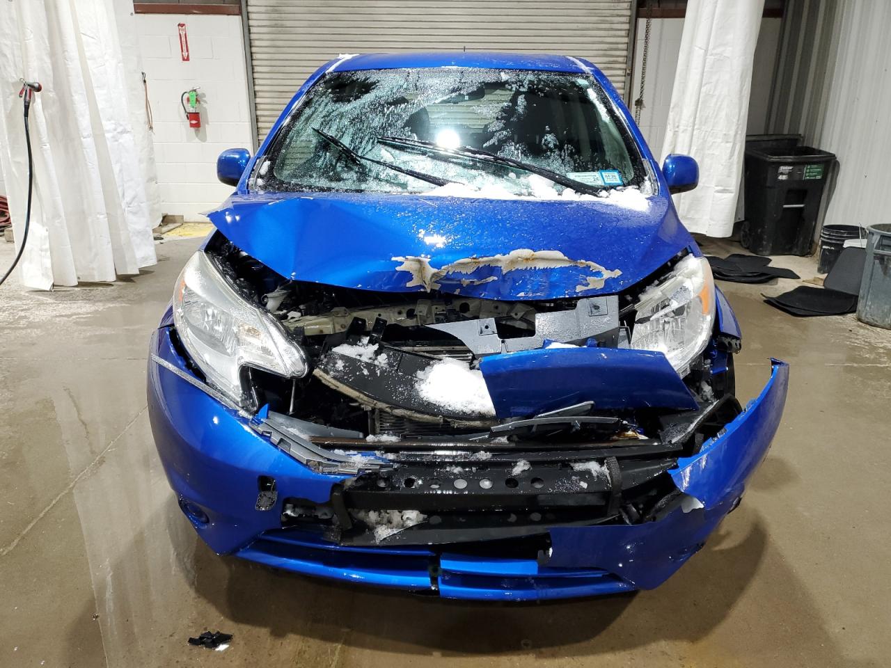 2014 Nissan Versa VIN 3N1CE2CP3EL436390 Copart auction photo, front end damage thumbnail 5