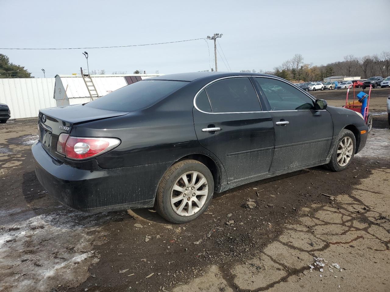 2002 Lexus ES VIN JTHBF30G720040373 Copart auction photo, side / rear end damage thumbnail 3