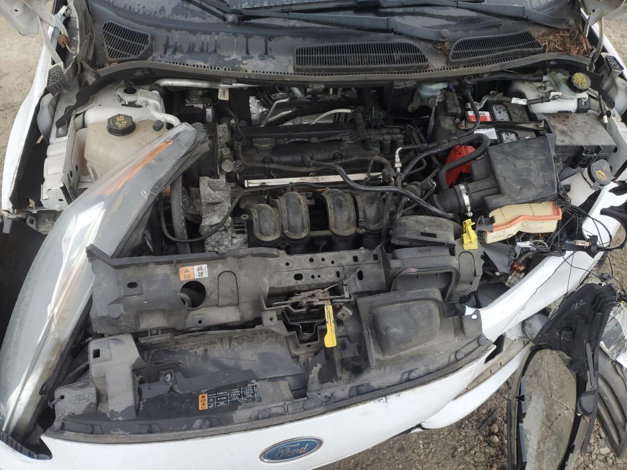 2014 Ford Fiesta VIN 3FADP4BJ8EM179571 Copart auction photo, front end damage thumbnail 11
