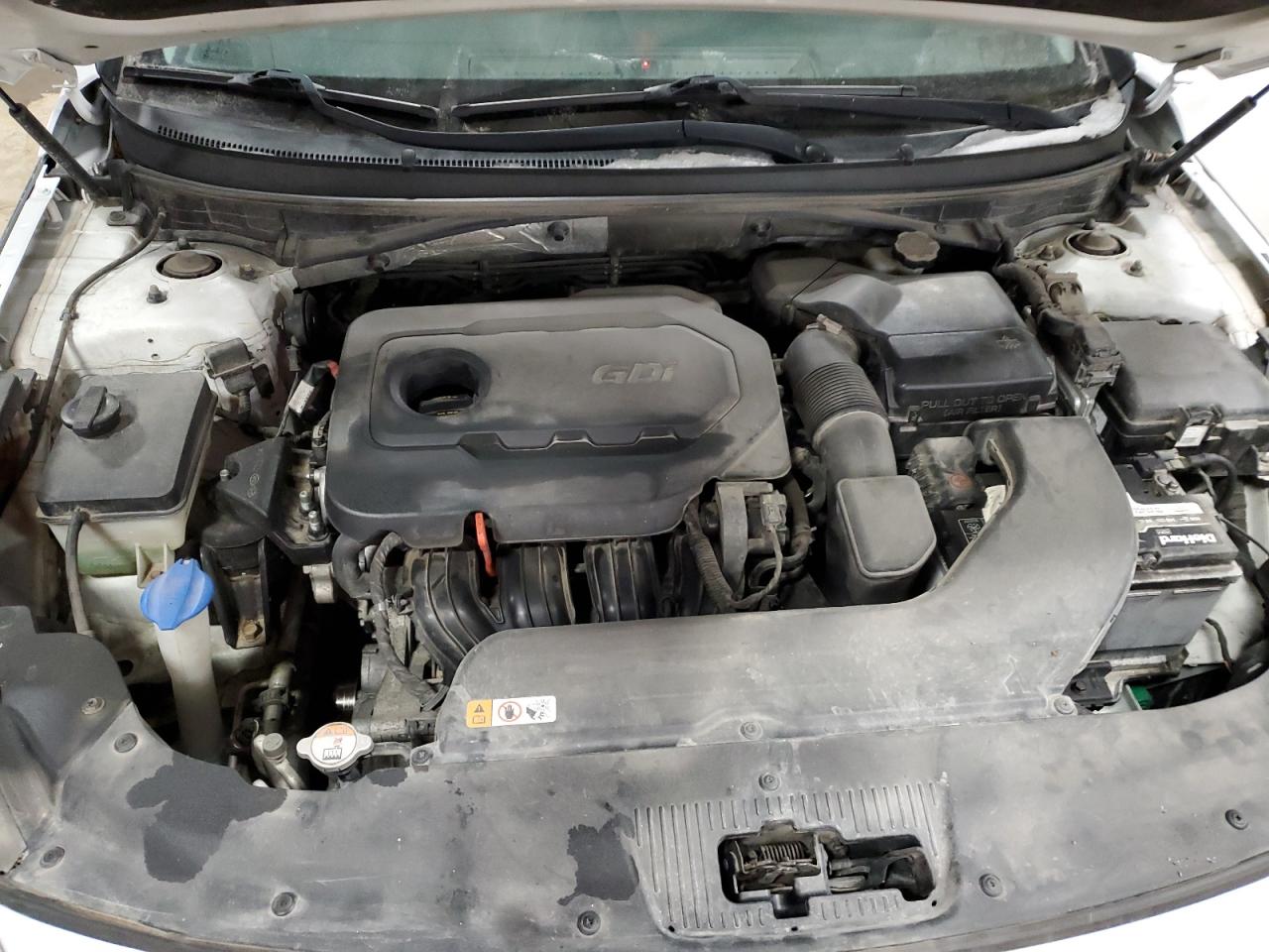 2016 Hyundai Sonata VIN 5NPE34AF4GH337677 Copart auction photo, undercarriage / minor dent/scratches damage thumbnail 11