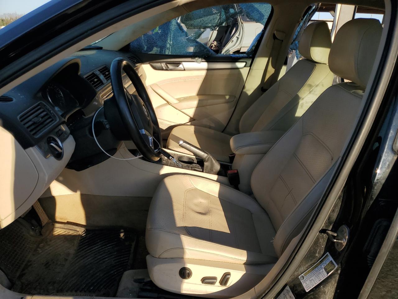 2014 Volkswagen Passat VIN 1VWAT7A32EC050348 Copart auction photo, front end / rear end damage thumbnail 7