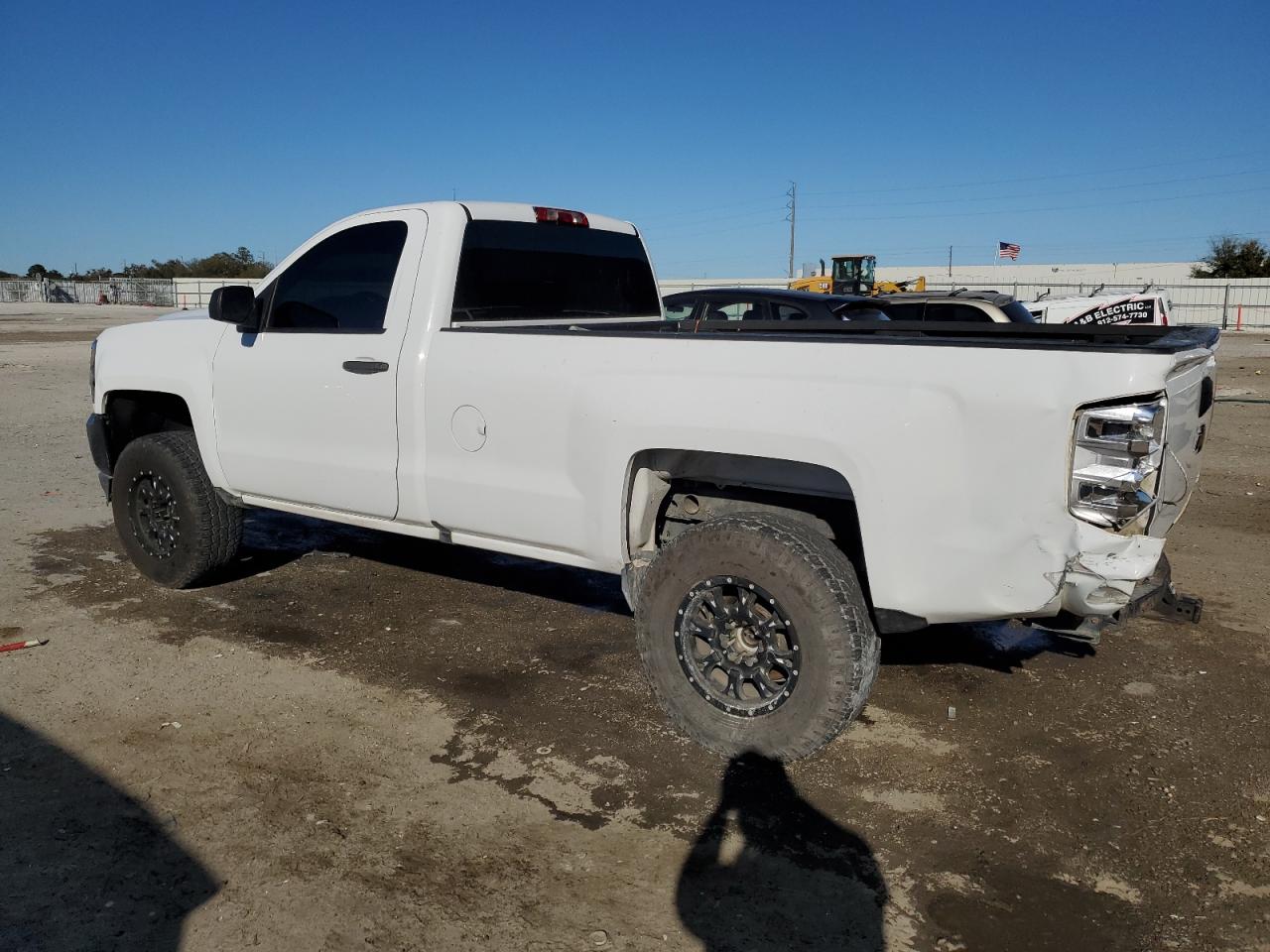 2016 Chevrolet Silverado VIN 1GCNCNEH4GZ215458 Copart auction photo, rear end / front end damage thumbnail 2