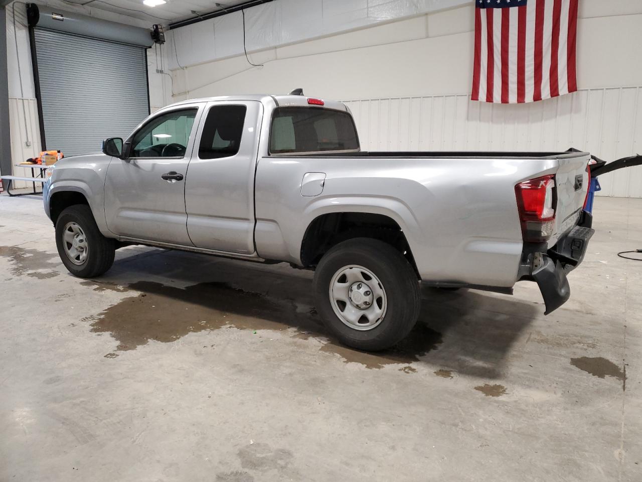 2022 Toyota Tacoma VIN 3TYRX5GN2NT035391 Copart auction photo, front end / rear end damage thumbnail 2