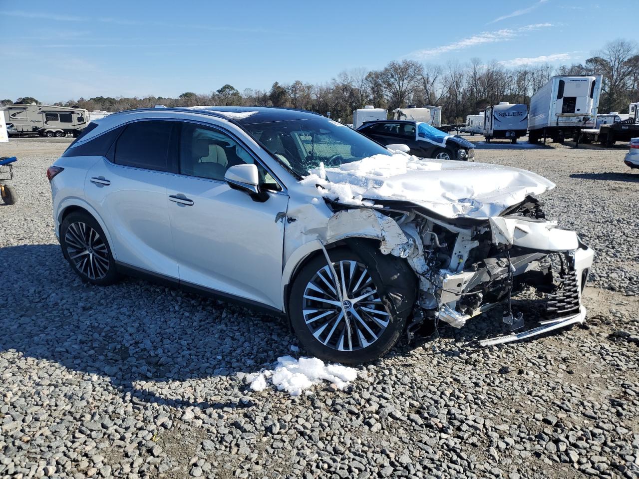 2023 Lexus RX VIN 2T2BAMBA1PC013211 Copart auction photo, front end damage thumbnail 4