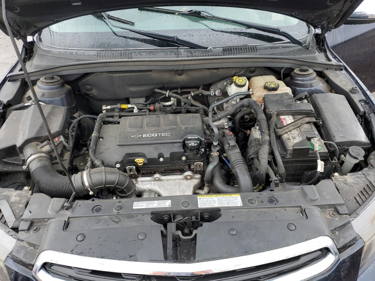 2015 Chevrolet Cruze VIN 1G1PC5SB3F7123642 Copart auction photo, rear end / front end damage thumbnail 12