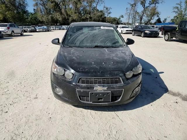2014 Chevrolet Sonic VIN 1G1JC6SB3E4195761 Copart auction photo, side / front end damage thumbnail 11