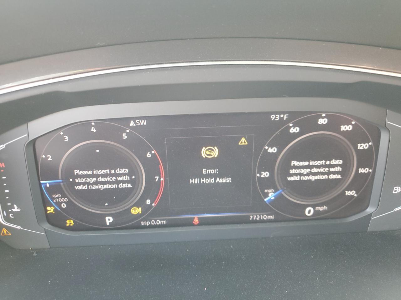 2019 Volkswagen Tiguan VIN 3VV3B7AX5KM087181 Copart auction photo, front end / rear end damage thumbnail 9