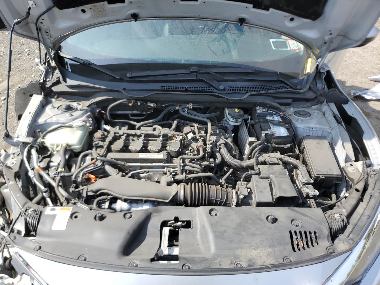 2017 Honda Civic VIN 2HGFC1F70HH659944 Copart auction photo, front end / side damage thumbnail 12
