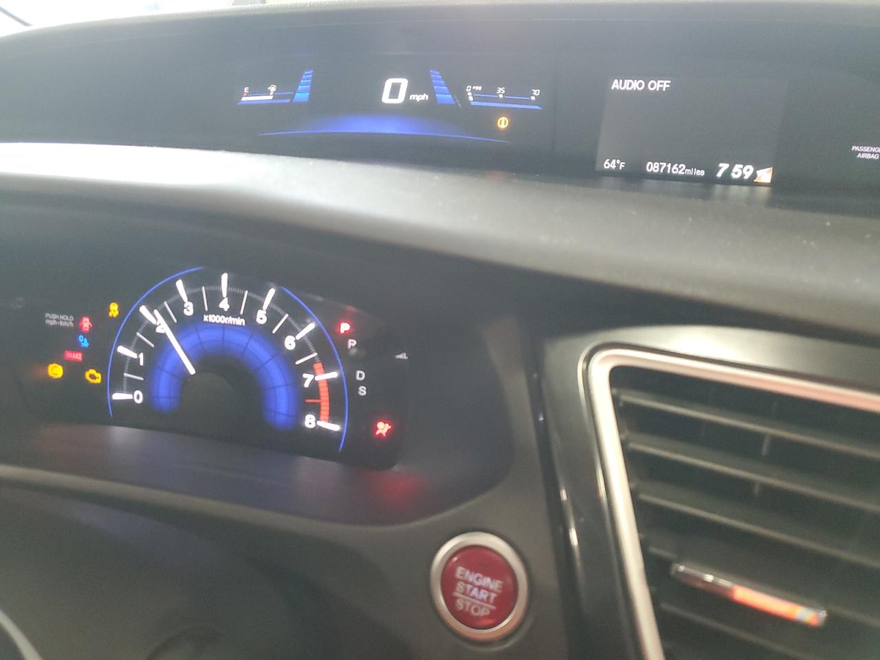 2015 Honda Civic VIN 2HGFG3B07FH531870 Copart auction photo, front end / side damage thumbnail 9