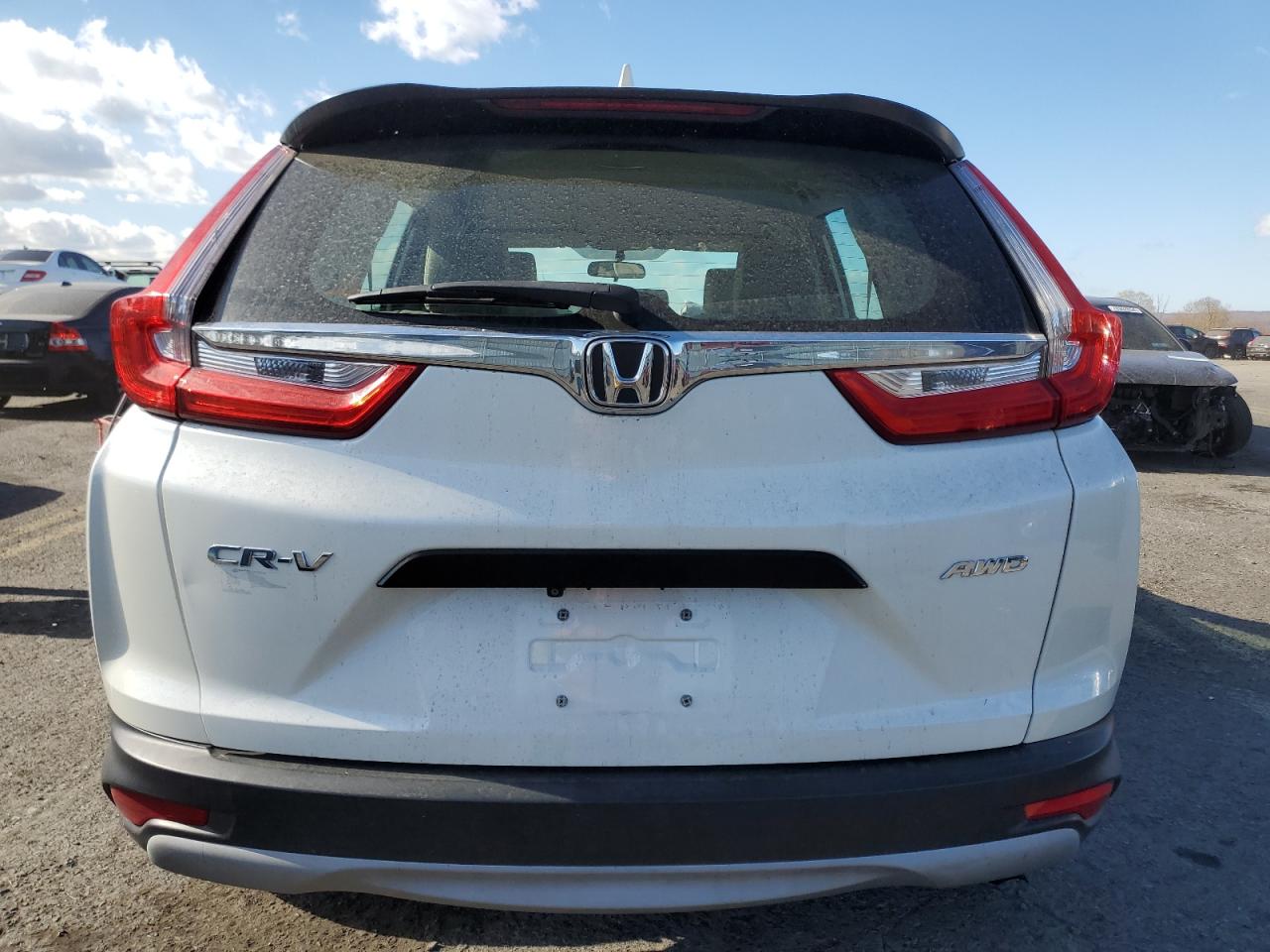 2017 Honda CR-V VIN 2HKRW6H31HH200567 Copart auction photo, front end / side damage thumbnail 6