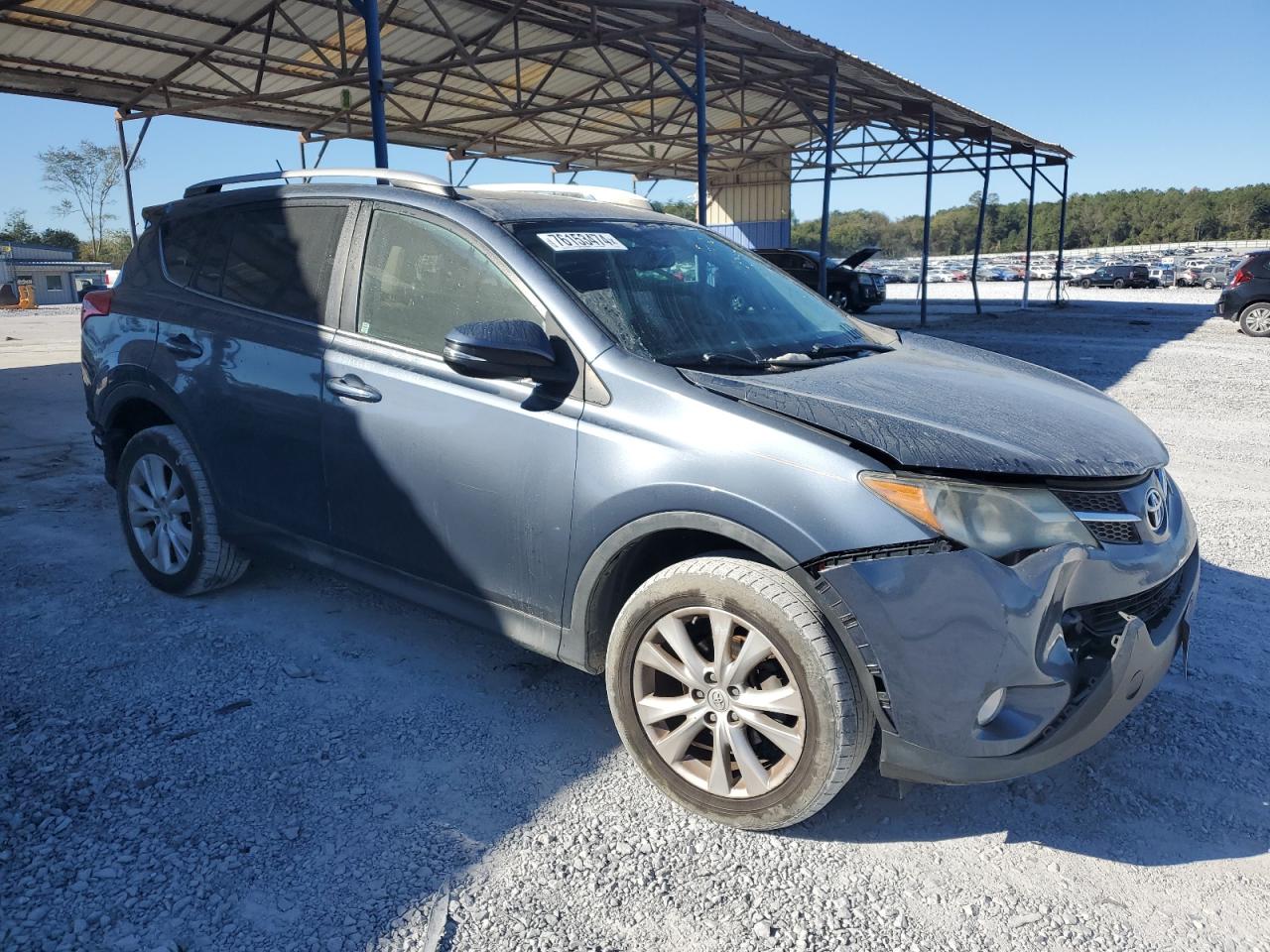 2013 Toyota RAV 4 VIN 2T3DFREV4DW040818 Copart auction photo, rear end / front end damage thumbnail 4