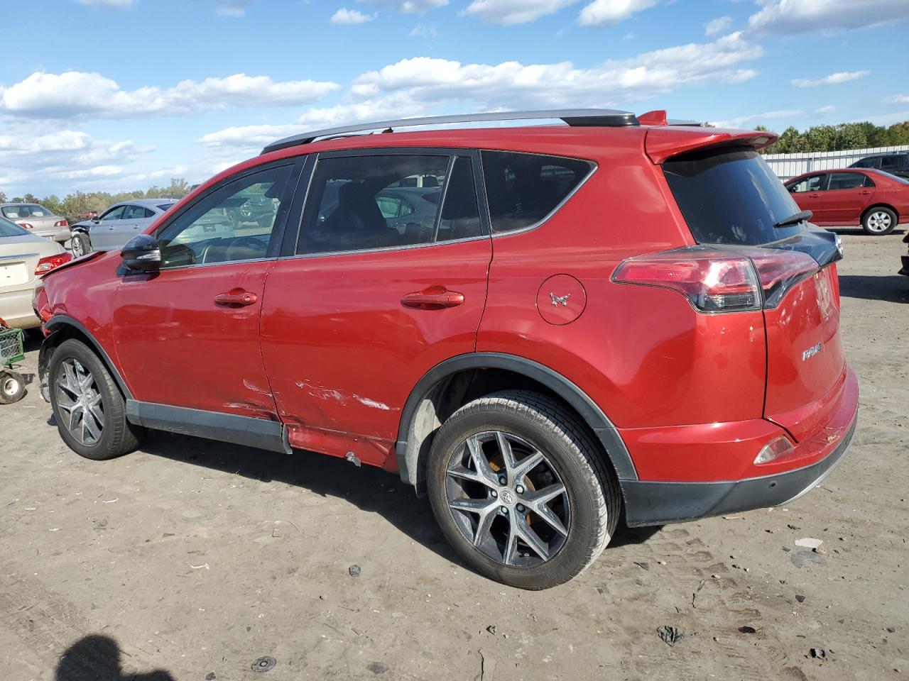 2017 Toyota RAV 4 VIN JTMJFREV7HJ170308 Copart auction photo, front end / side damage thumbnail 2