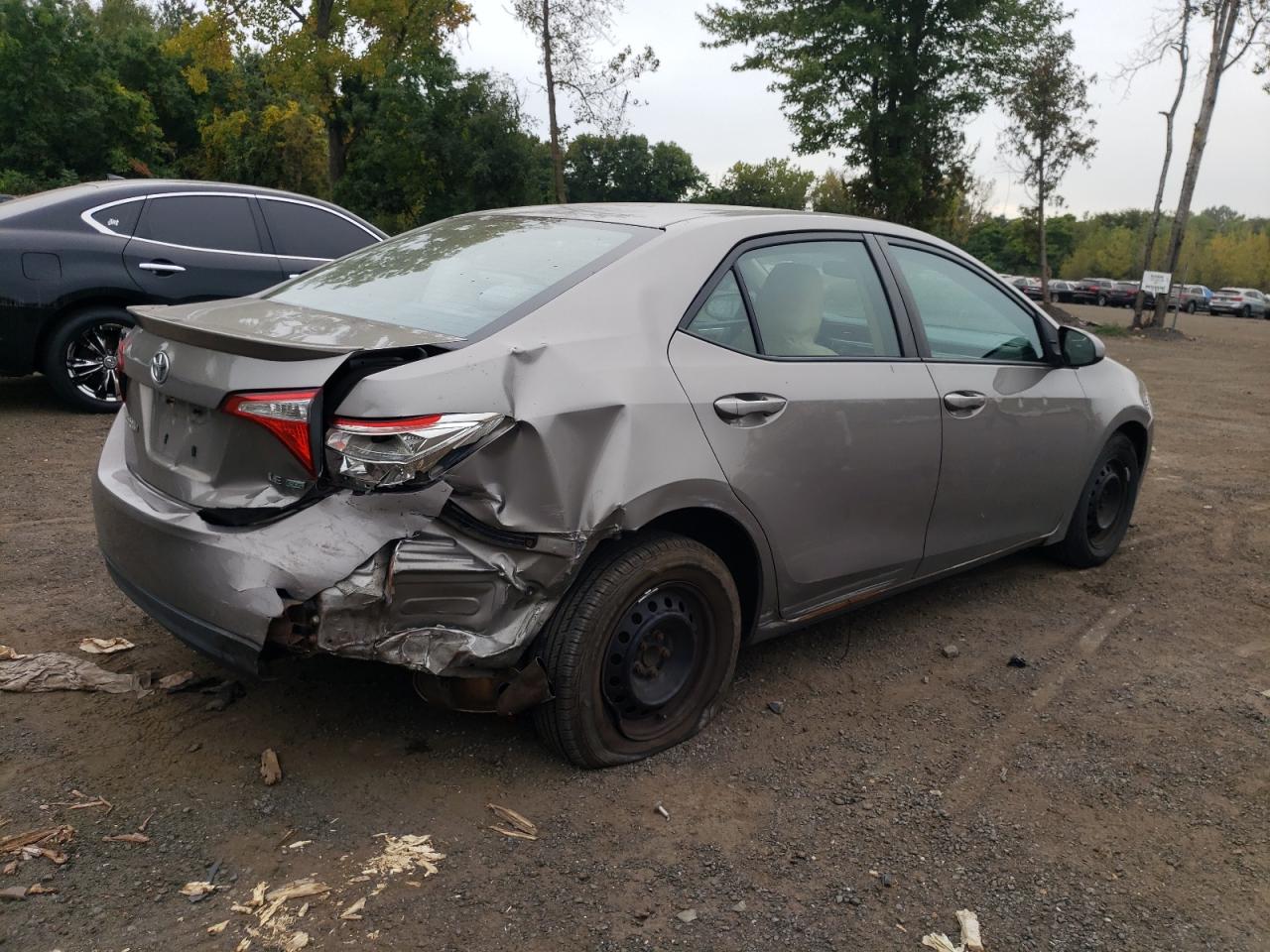 2014 Toyota Corolla VIN 2T1BPRHE3EC159309 Copart auction photo, rear end / minor dent/scratches damage thumbnail 3