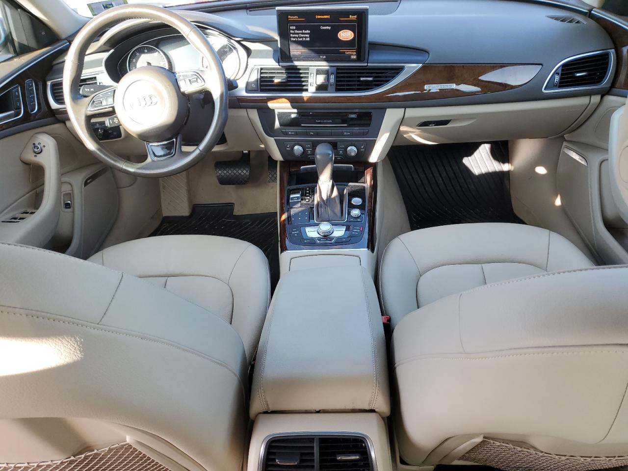 2017 Audi A6 VIN WAUG8AFC3HN027185 Copart auction photo, front end / rear end damage thumbnail 8