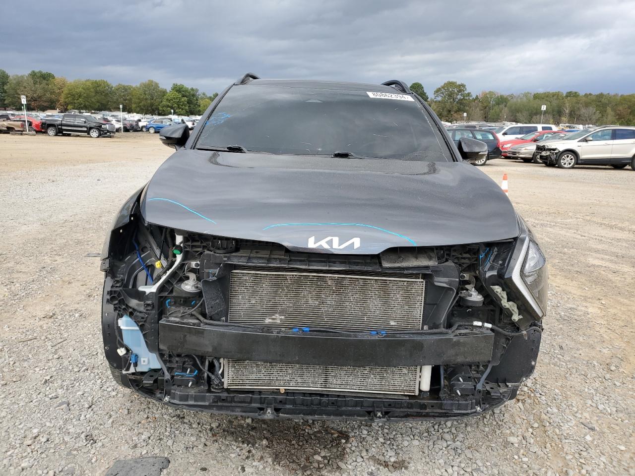 2023 KIA Sportage VIN 5XYK6CAF7PG109345 Copart auction photo, front end / rear end damage thumbnail 5