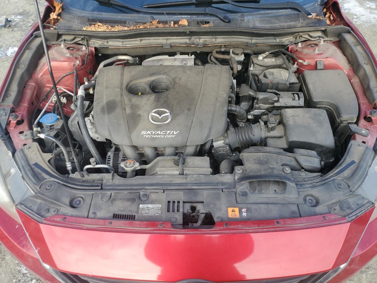 2016 Mazda 3 VIN JM1BM1U78G1282905 Copart auction photo, rear end damage thumbnail 11
