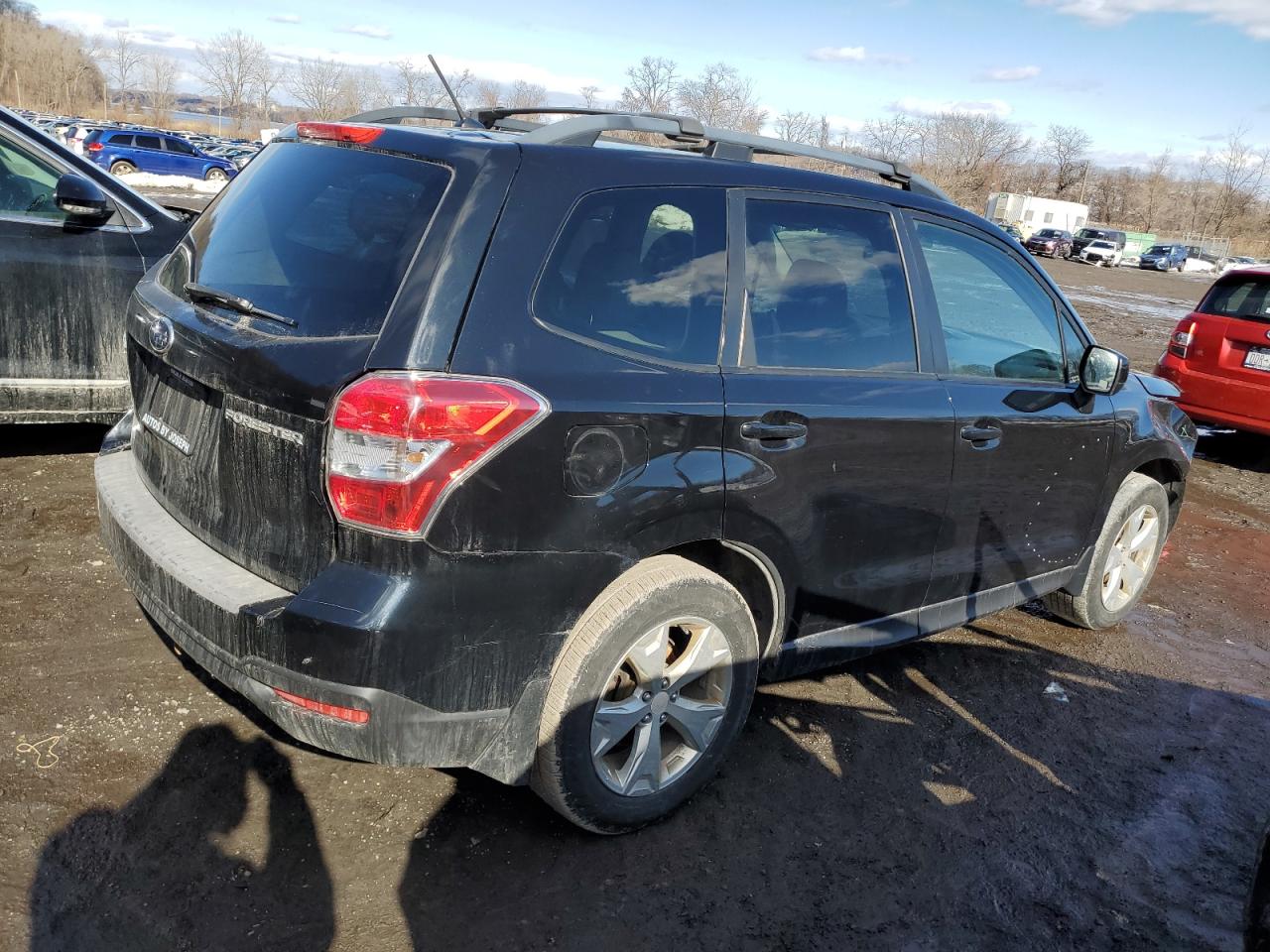 2014 Subaru Forester VIN JF2SJAEC1EH520748 Copart auction photo, front end / minor dent/scratches damage thumbnail 3
