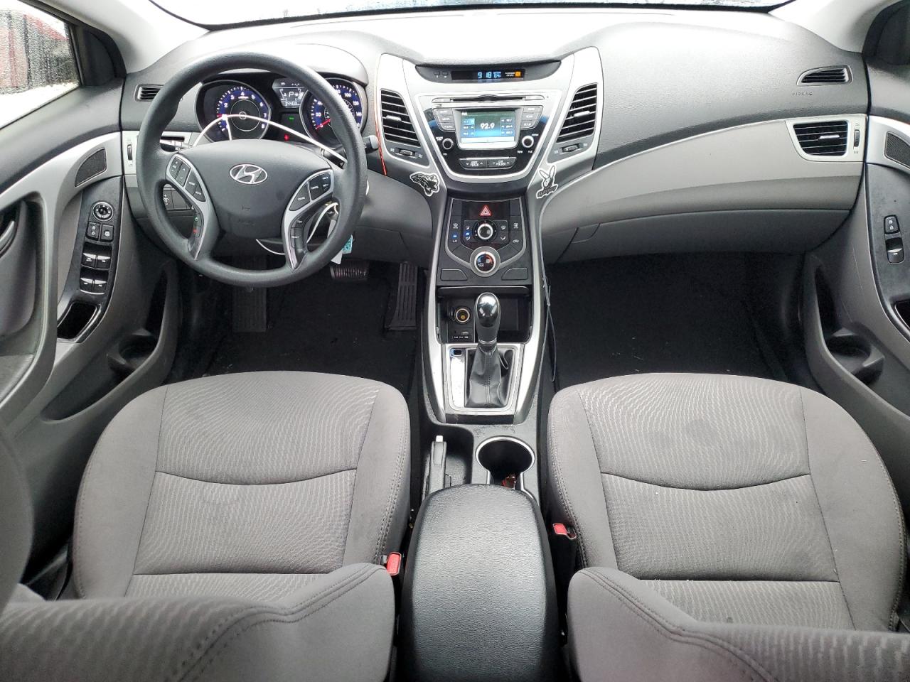 2016 Hyundai Elantra VIN 5NPDH4AE9GH665228 Copart auction photo, rear end damage thumbnail 8