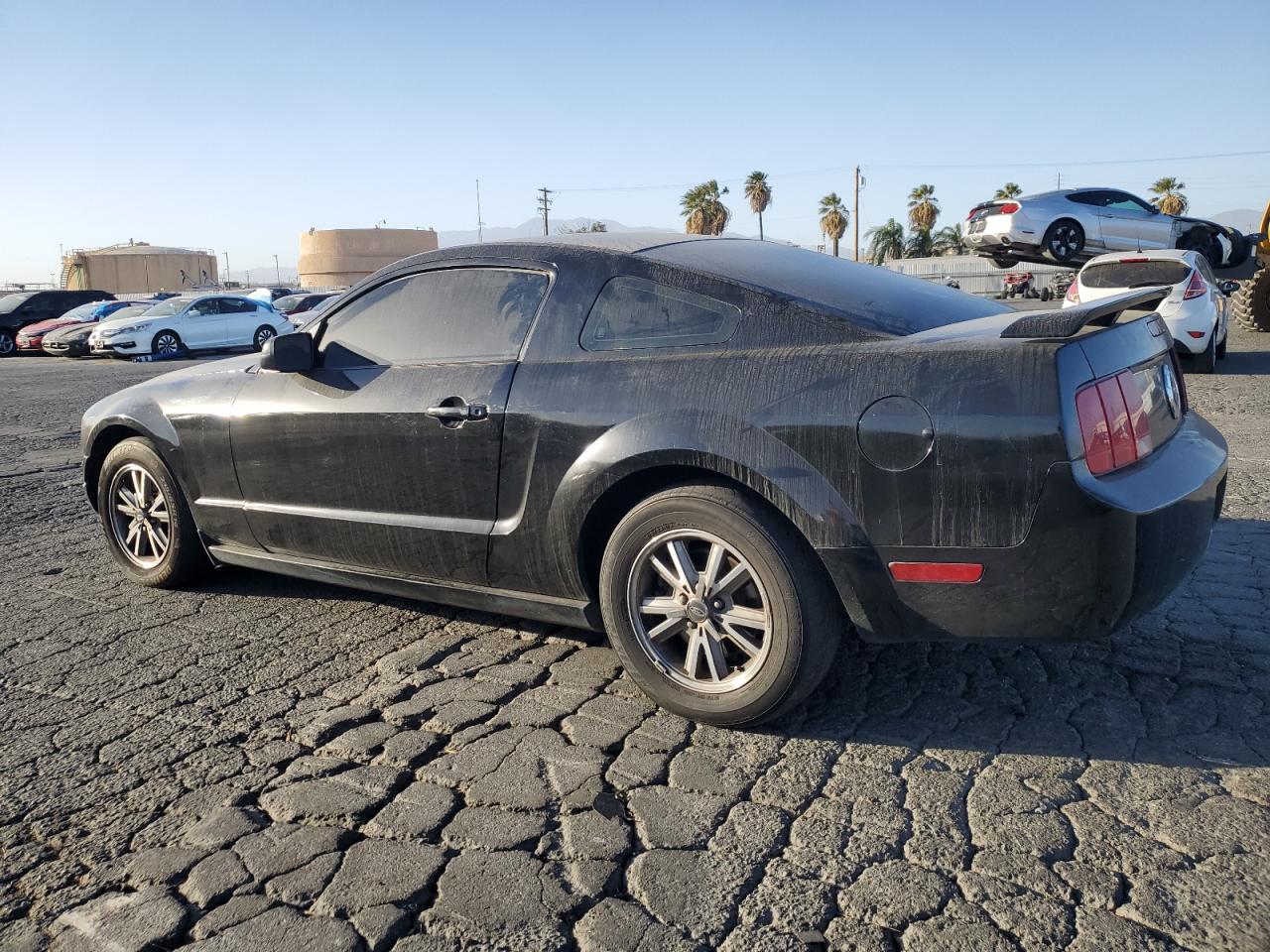2005 Ford Mustang VIN 1ZVFT80N555146767 Copart auction photo, minor dent/scratches damage thumbnail 2