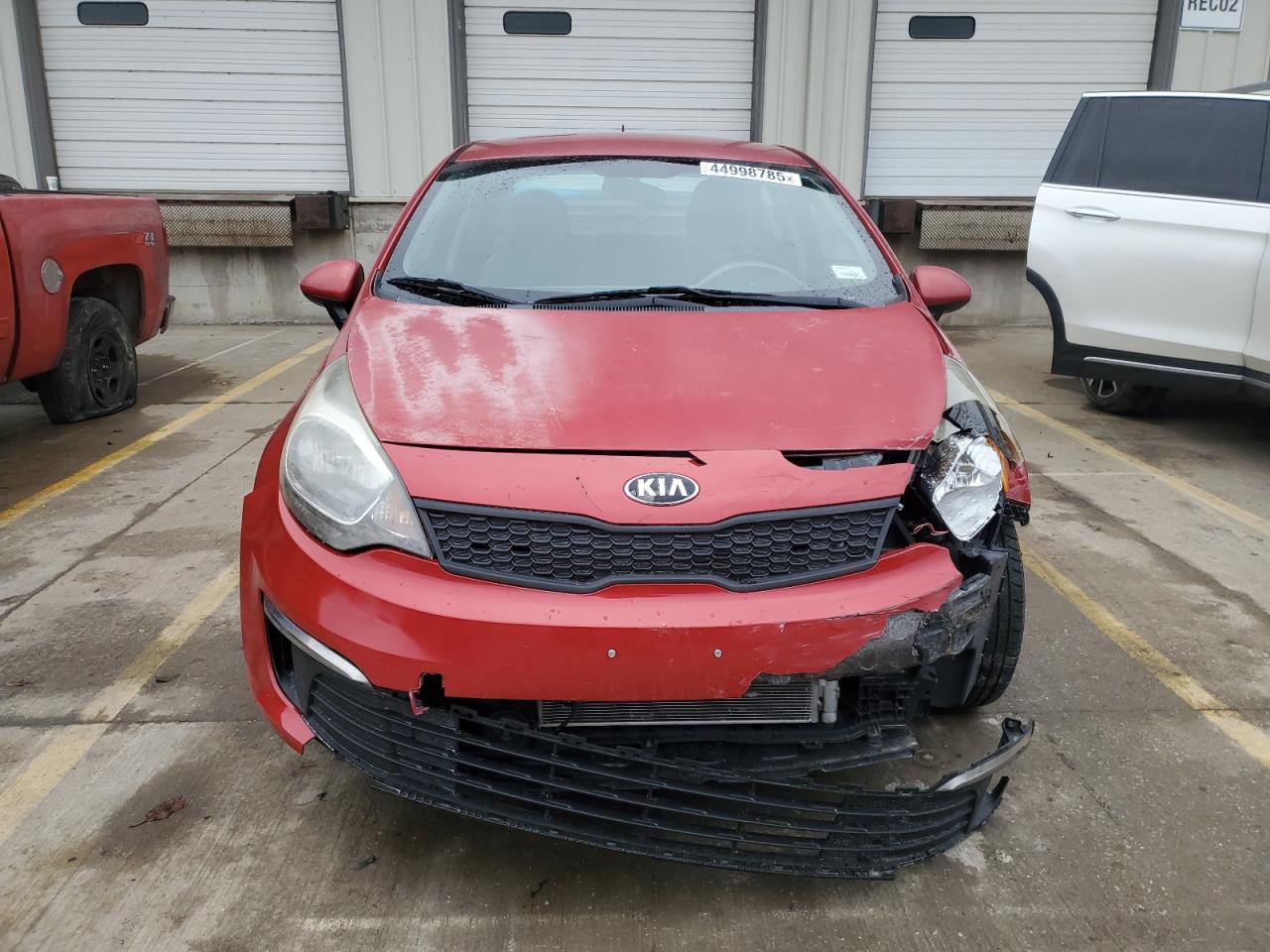 2017 KIA Rio VIN KNADM4A32H6026417 Copart auction photo, front end damage thumbnail 5